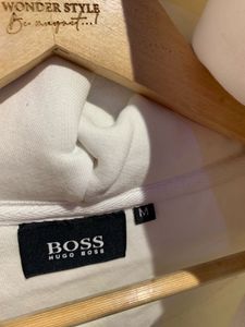 BOSS Zip-Up Hoodie - Stylish &amp; Comfy