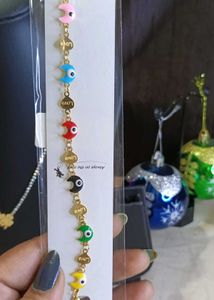 Evil Eye Gold Bracelet