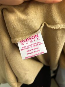 Reason Women Oversized Dropped Shoulder Long Top