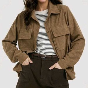 Corduroy Shirt Jacket