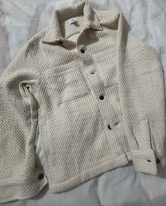 H&amp;M jacket - Unisex- Brand New (off white)