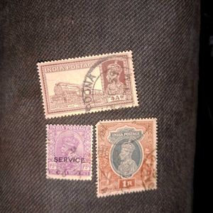 3 Rare BRITISH INDIA Stamps