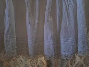 White Flowy Ethnic Skirt