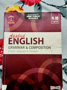 Applied English Grammar And Composition For IX ,X
