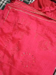 Pink Saree