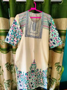 Kurti With Sling Bag