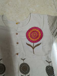 Long Gown Flower Kurta