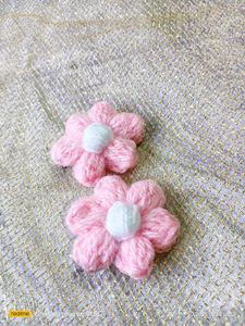 Handmade Crochet Cute Hair Clip