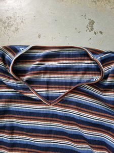 Striped Long Sleeve Top