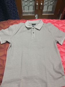 H&amp;M Grey Polo Shirt