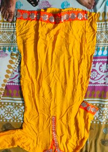 yellow sharara set