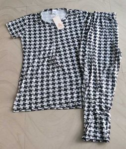 Patterned Pajama Set