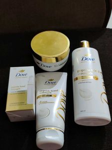 Dove Peptide  Bond Strength  Hair Care Combo