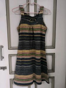 Striped Sleeveless Dress