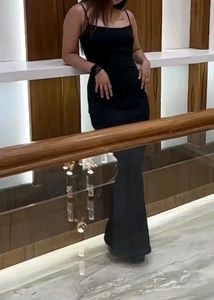 Black Long Skim Dress