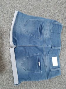 Blue Denim Shorts