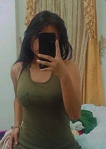 Olive Green Tank Top