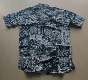 Patterned Short Sleeve Shirt