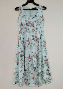 Light Blue Blossom Dress