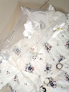 Cinched Waist Crop Top For Girls