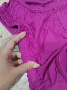 Deep Purple Undewear For Girls