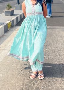 Elegant Embroidered Sundress