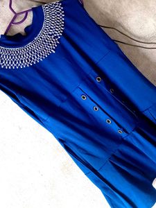 Blue Korean Top