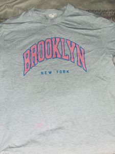 H&M Brooklyn Graphic Tee - Size Medium