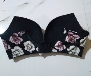 floral tube bra