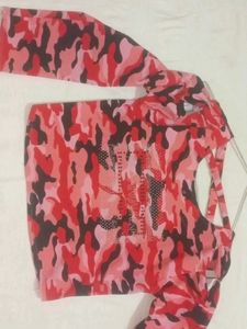 Red 🍒 Crop Top
