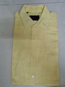 Raymond Men's Formal Shirt - Yellow