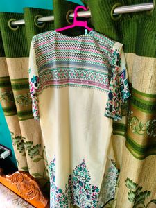 Kurti With Sling Bag