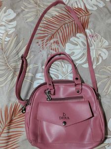 Dera Pink Crossbody Bag