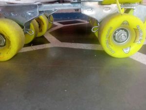 Roller Skates with Protective Gear