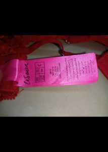 Red Lace Bra (lasenza)
