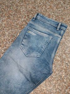 Light Wash Denim Jeans