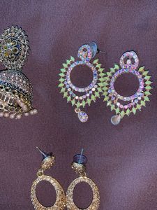 Desi Earrings Combo