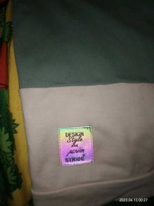 Sage Green Graphic Print Hoodie 8-10 Yrs