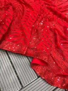 Beautiful Red Saree