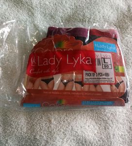 Lady lyka Tummy Tucker High Waist Panties Pack 2