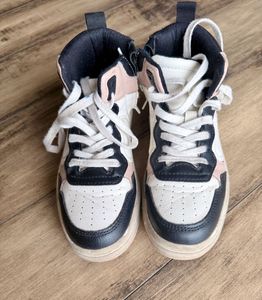 Zara High Top Sneakers with contrast