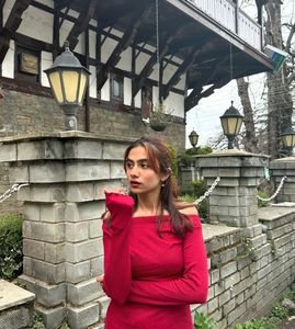 Red Assymetrical Top