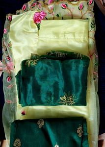 Unstitched Lehanga Choli