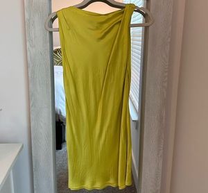 Zara Knotted Satin Slip Dress