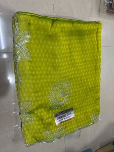 Elegant Green Saree For women’s and girls