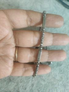 Pure Silver Vintage Adjustable Bracelet