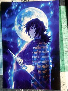 Anime Character Art Prints (Set of 6)