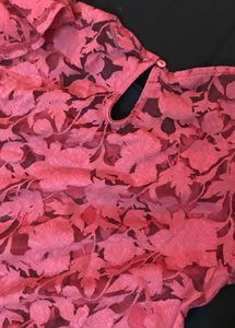 Floral Bell Sleeve Top