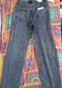 Grey Denim Jeans