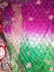 Complete Set: Saree Blouse Petticoat Bra Panty